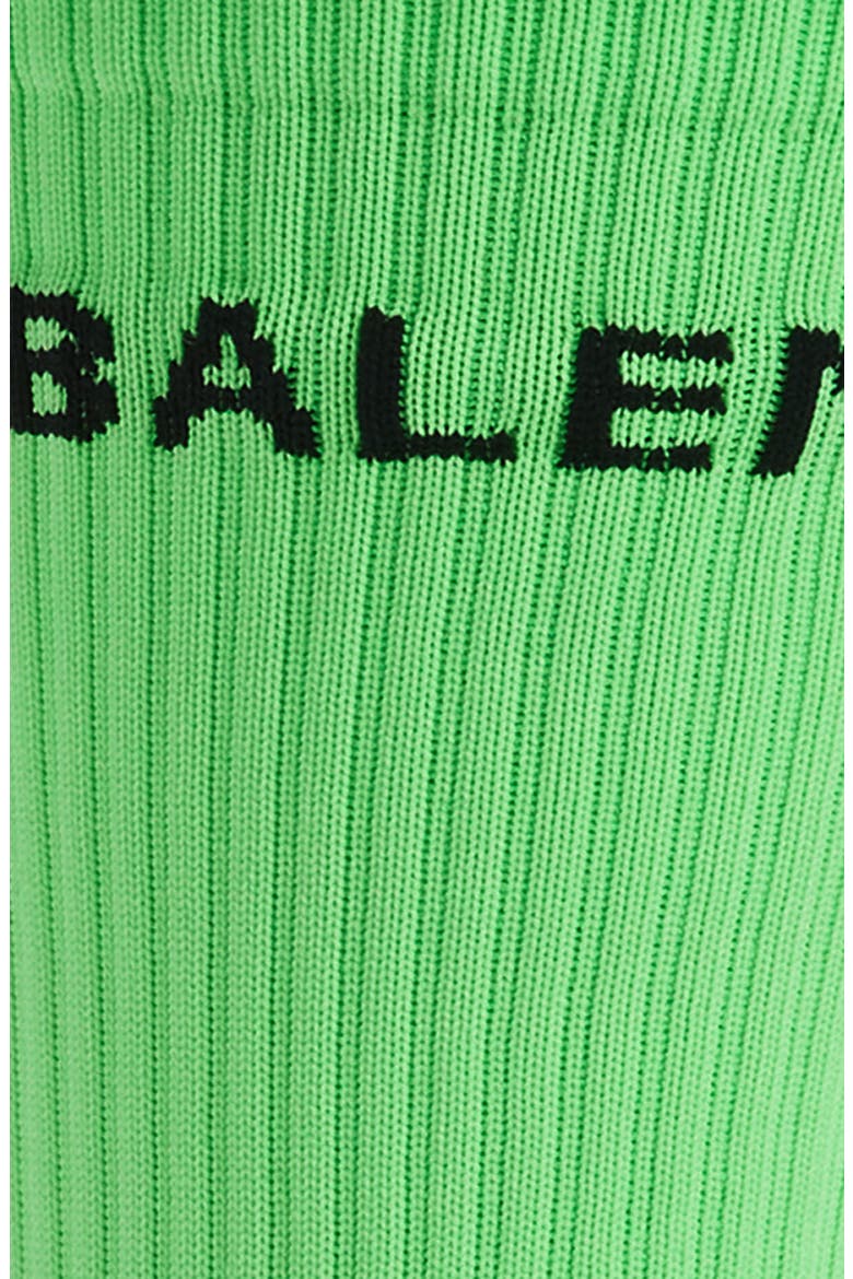 Fluorescent Tennis Socks, Alternate, color, GRASS GREEN/ BLACK
