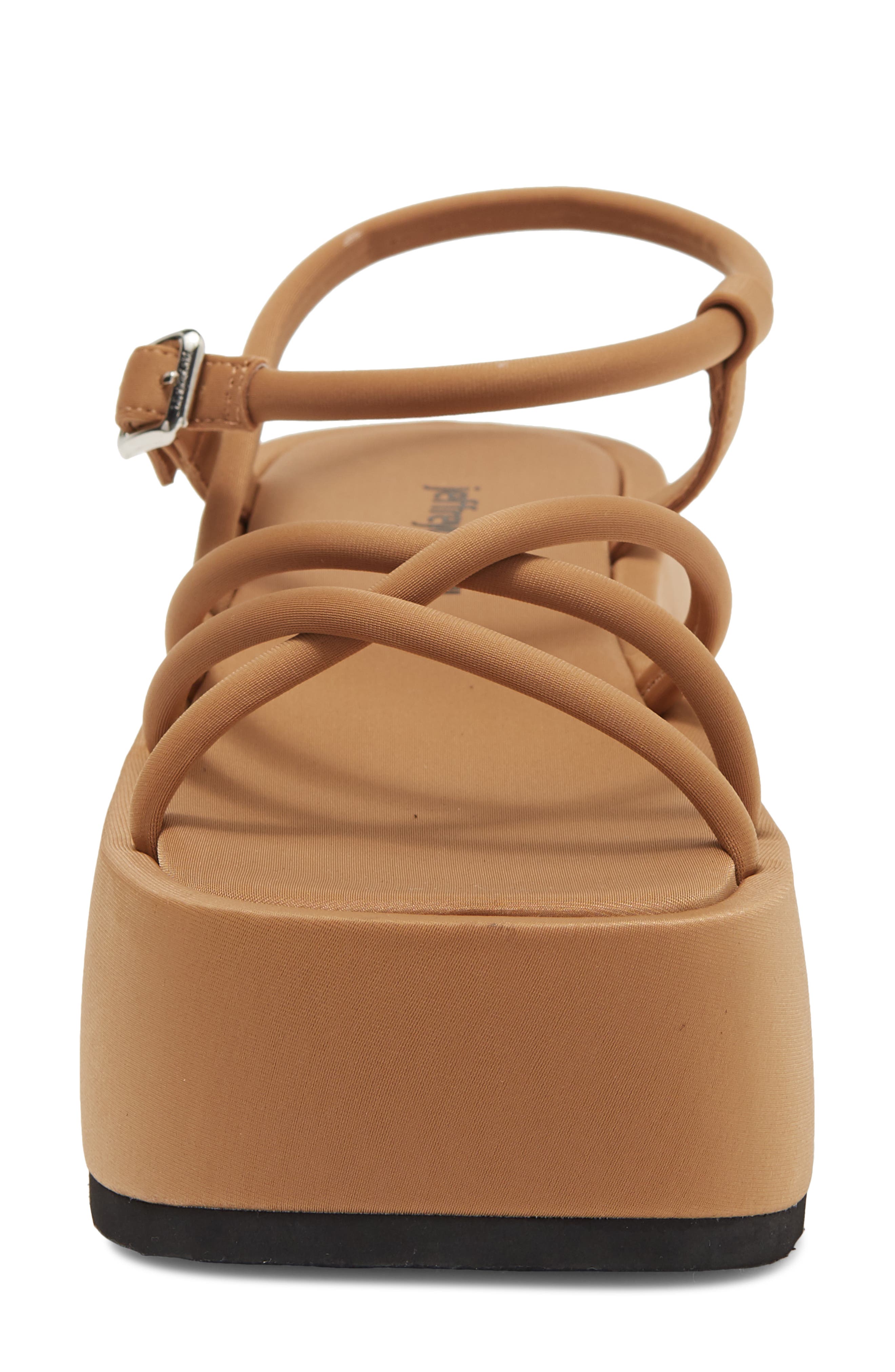 Glow-Up Platform Wedge Sandal, Alternate, color, DARK NATURAL NEOPRENE
