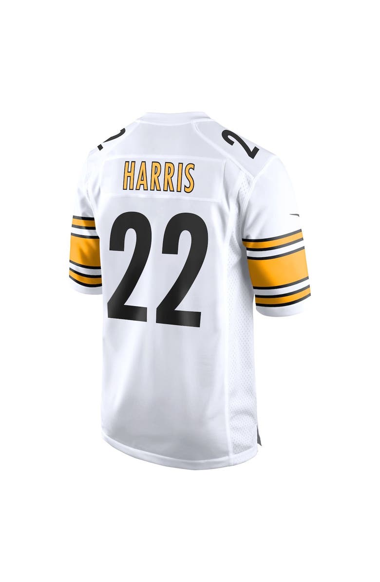 Nike Men's Nike Najee Harris White Pittsburgh Steelers Game Jersey, Alternate, color, 