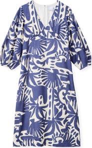 Cartolina Dover Midi Linen Dress