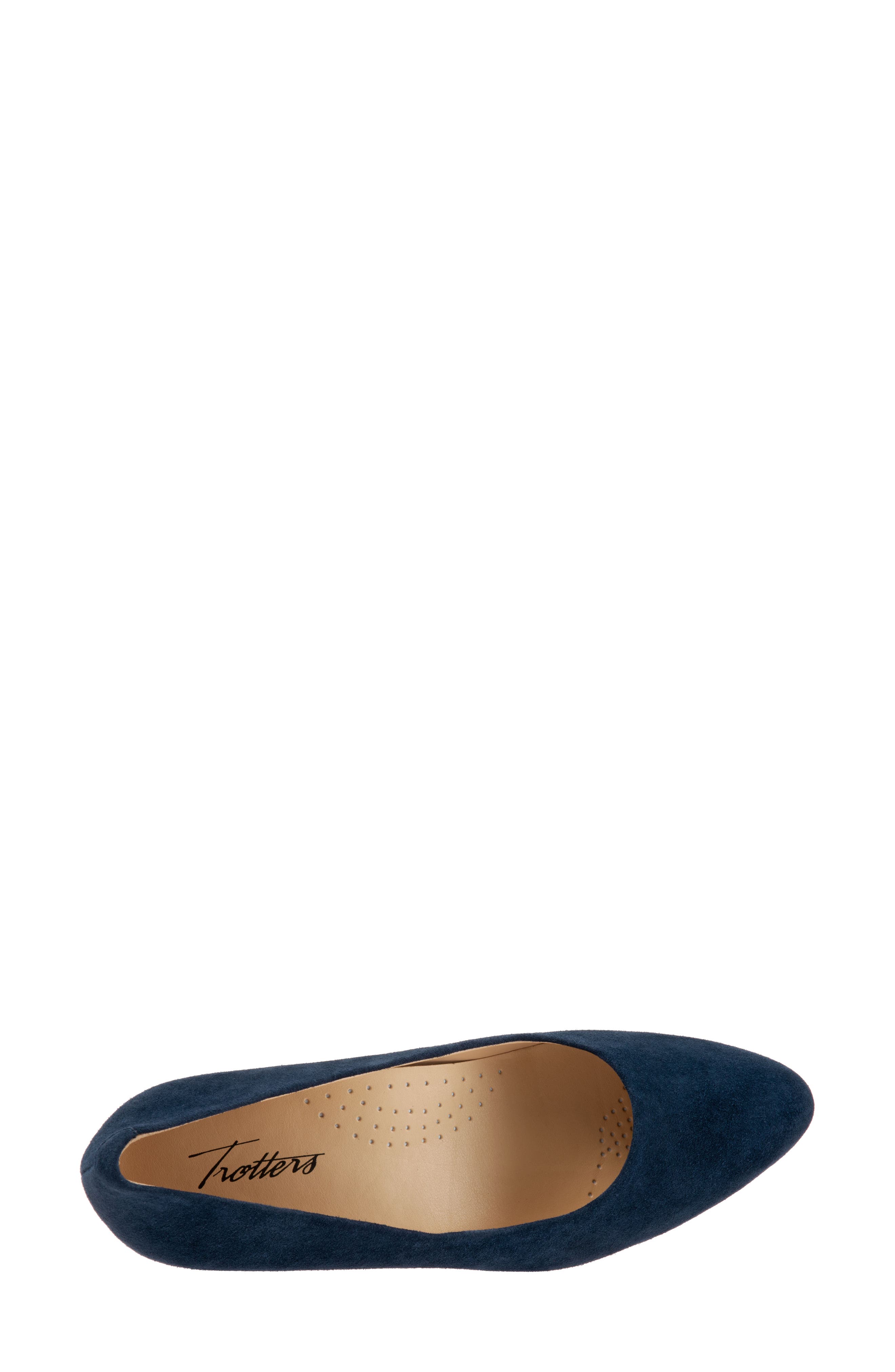 Kiera Pump, Alternate, color, NAVY SUEDE