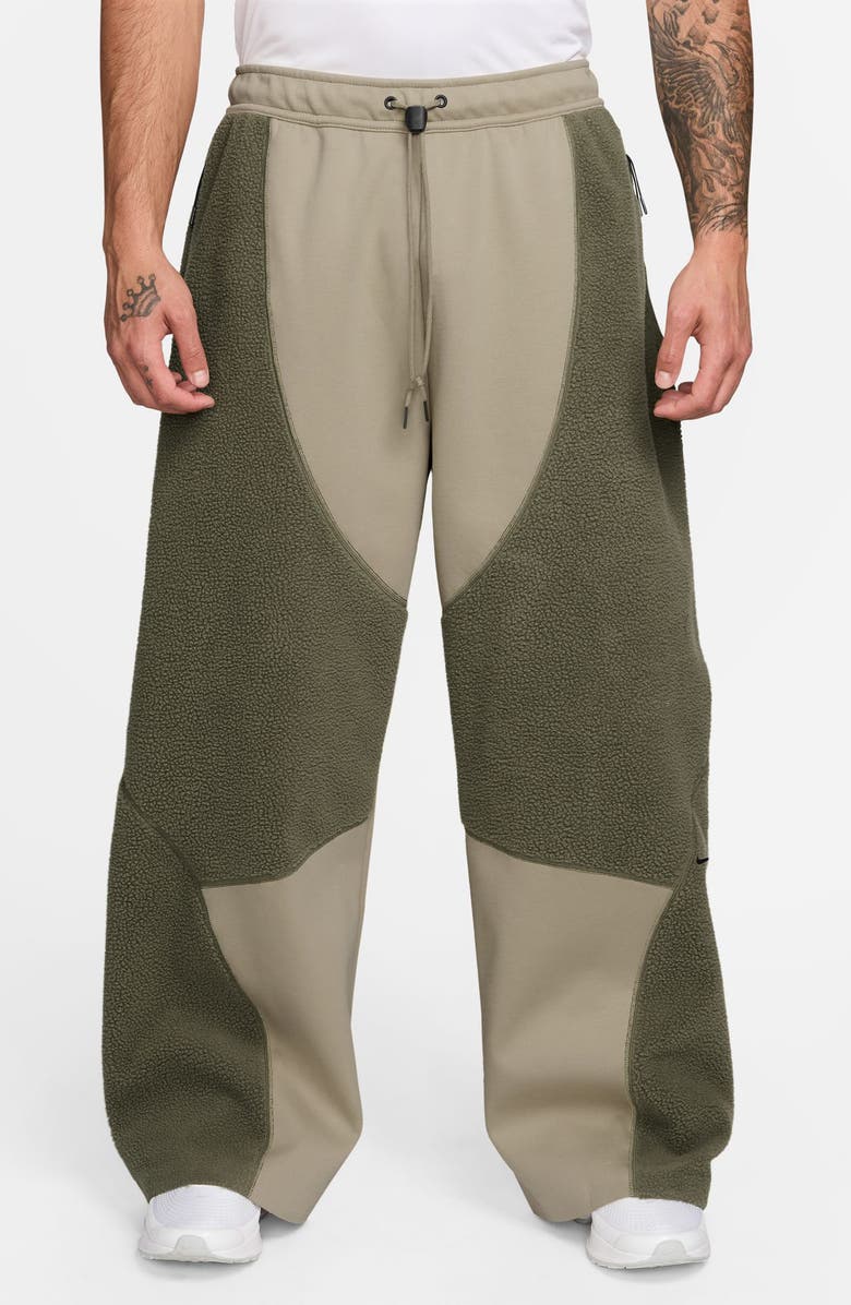 Nike Boreas Tech Fleece Windwall Pants, Main, color, Desert Khaki/ Olive/ Black