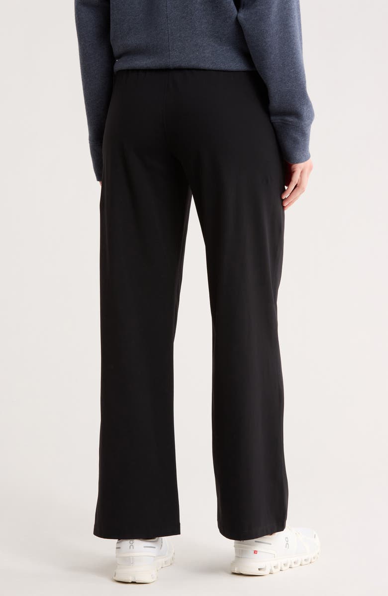 Z by Zella On The Move Straight Leg Pants, Alternate, color, Black