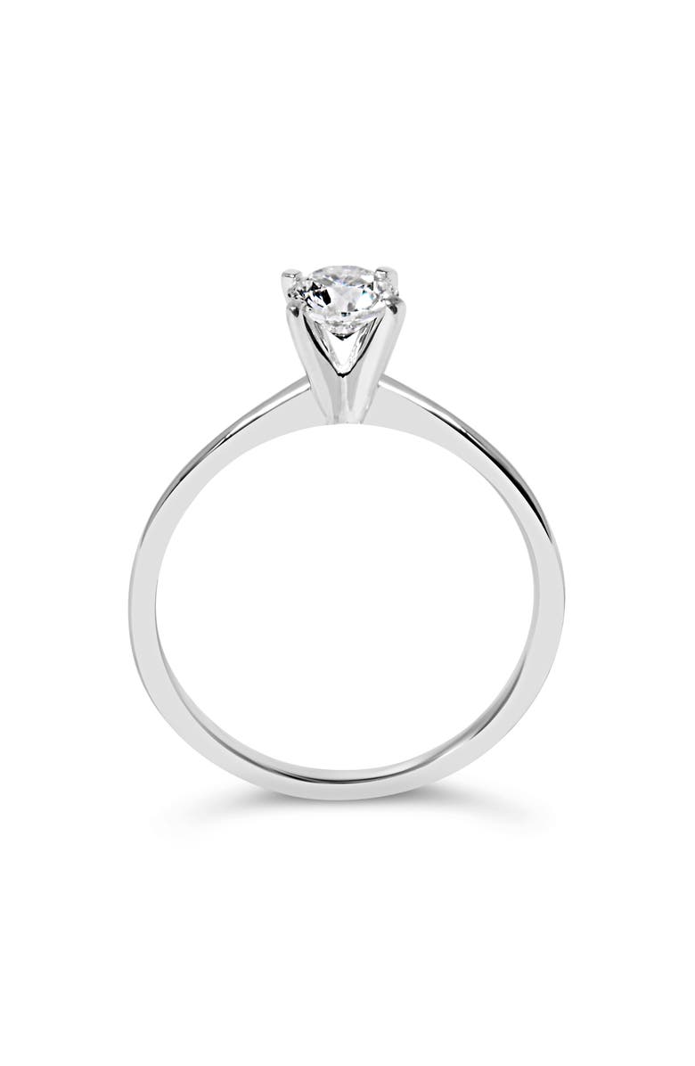 Haus of Brilliance 14K White Gold 1/2 Cttw Diamond Solitaire Engagement Ring, Alternate, color, White