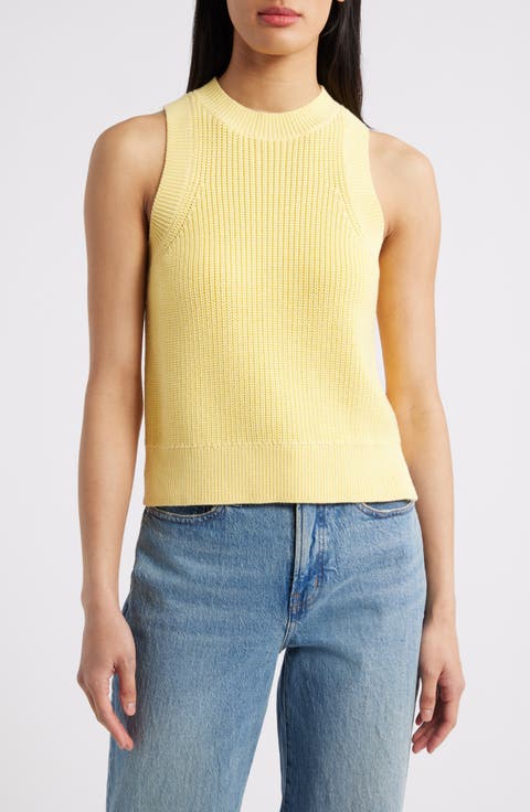 Demi Cotton Sweater Vest