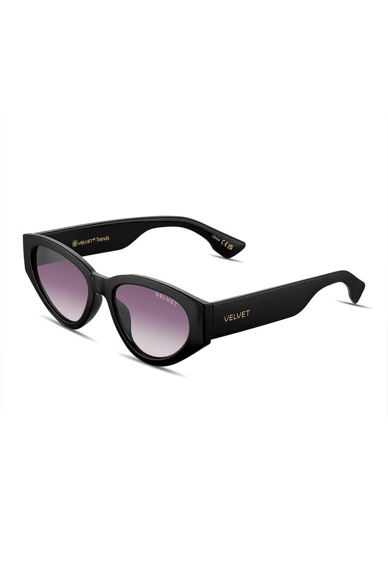 Rosa Sunglasses, Alternate, color, Black