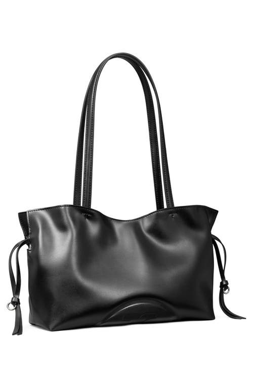 Tory Burch Ella Small Drawstring Tote In Black