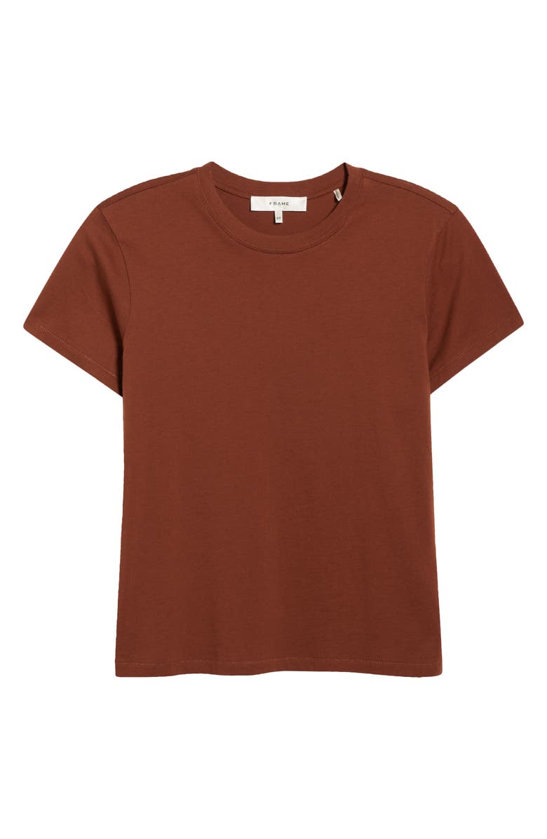 FRAME Baby Tee, Alternate, color, Chestnut
