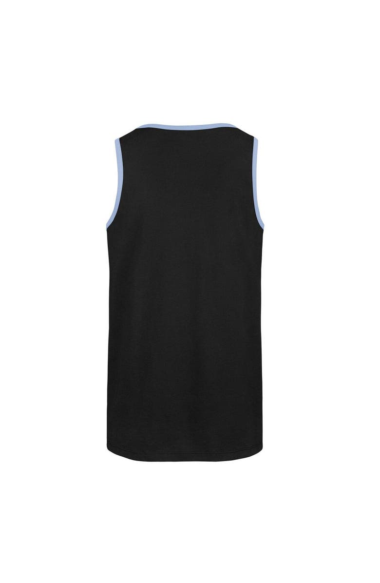 '47 Men's '47  Black Carolina Panthers Winger Franklin Tank Top, Alternate, color, Black