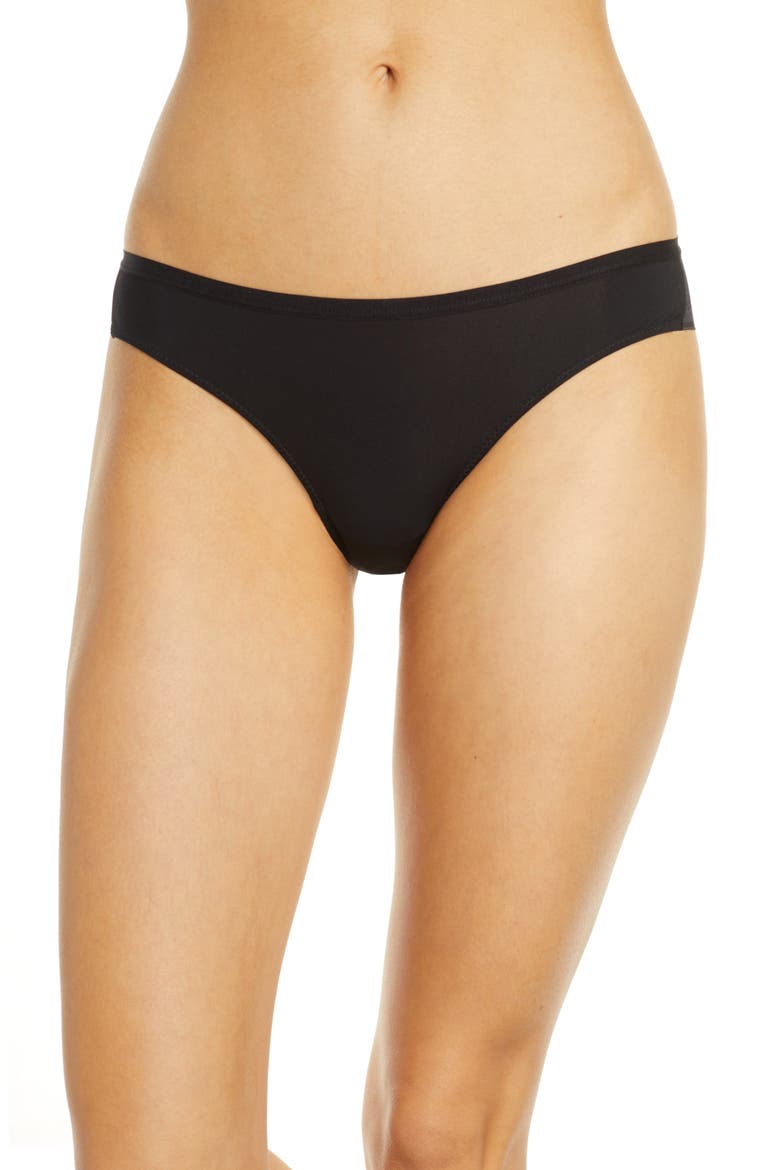 Sheer Bliss Tanga, Main, color, BLACK