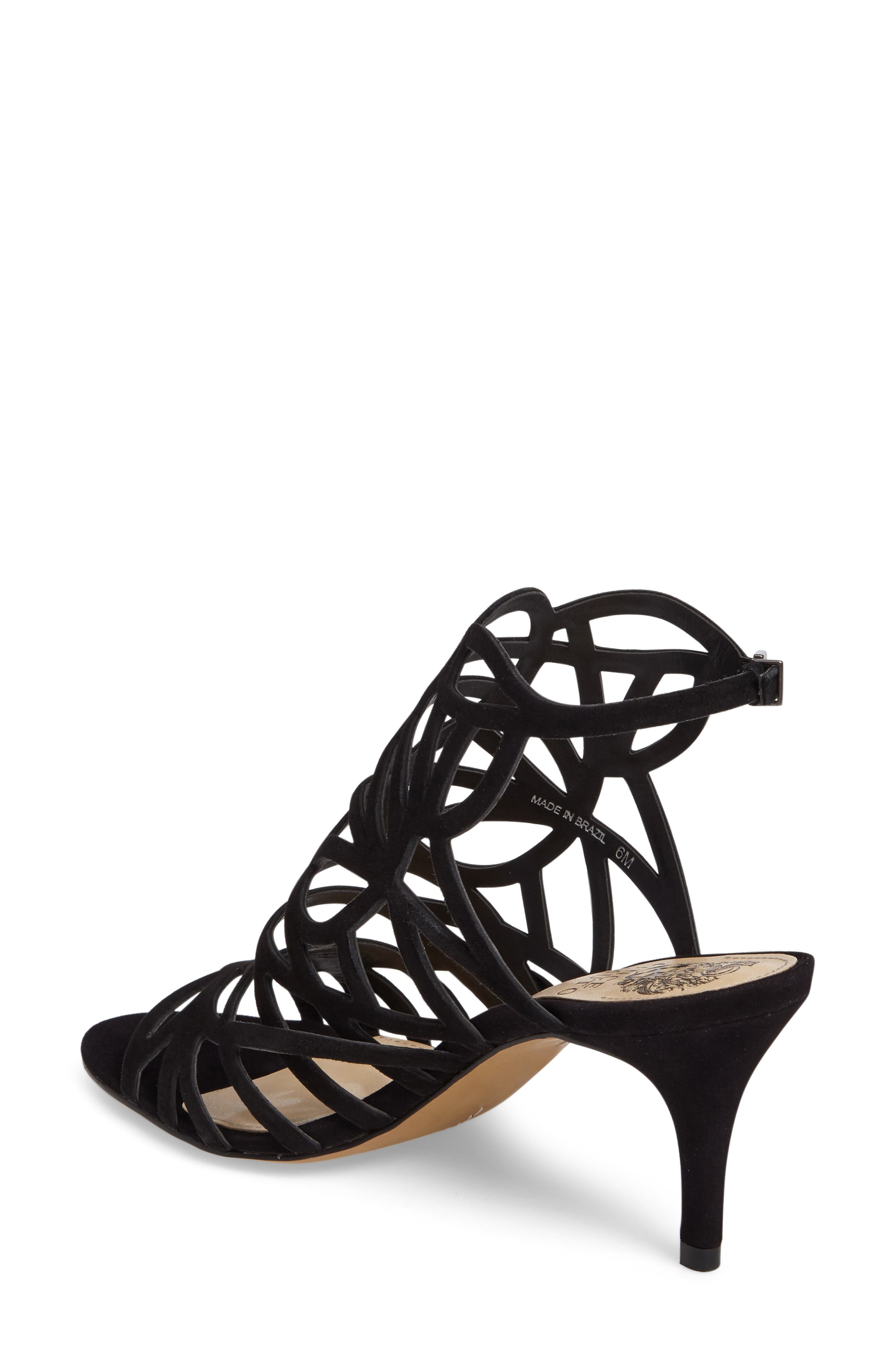 Pelena Slingback Sandal, Alternate, color, BLACK SUEDE