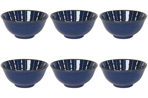 Pulse Stamped Bowl - Set of 6