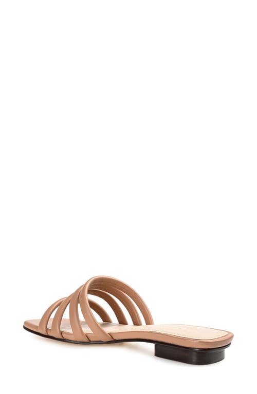 Journee Collection Cenci Strappy Slide Sandal In Mocha