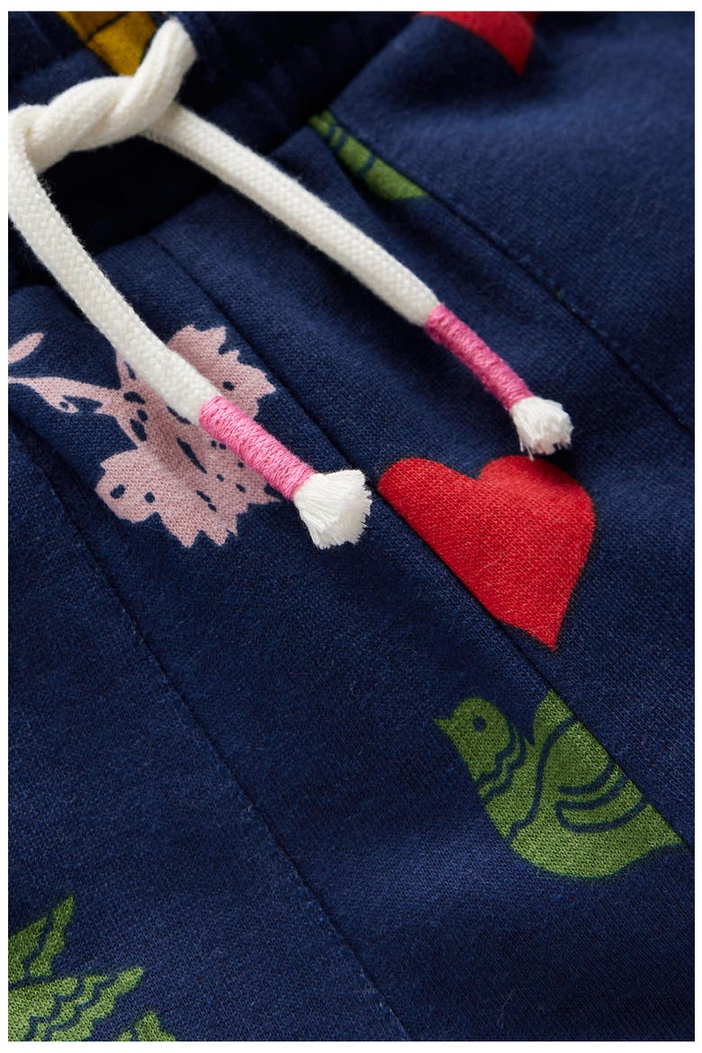 Kids' Print Cotton Blend Sweatpants, Alternate, color, COLLEGE NAVY FESTIVE FUN