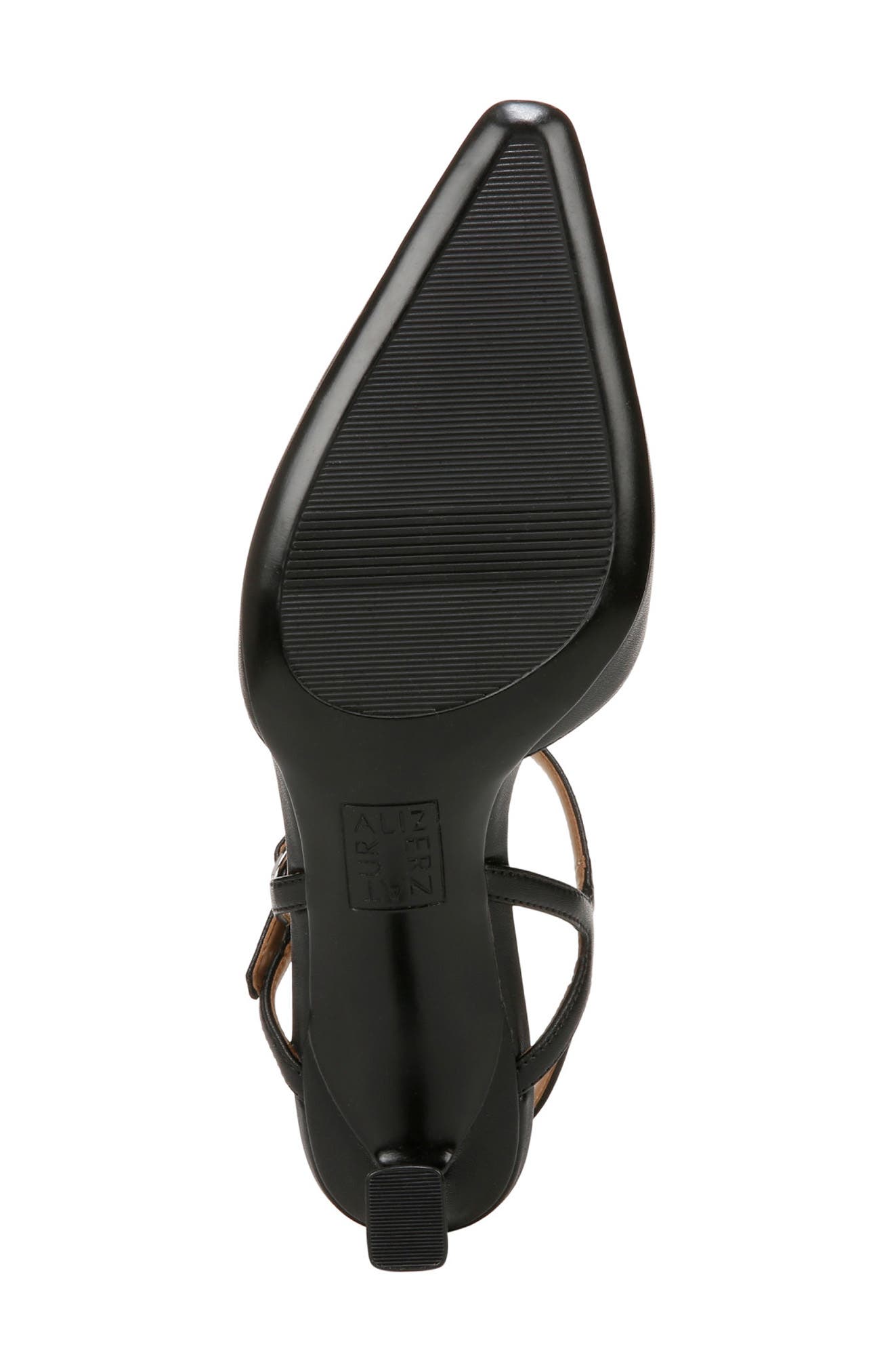 Naturalizer Tara Ankle Strap Pump, Alternate, color, Black