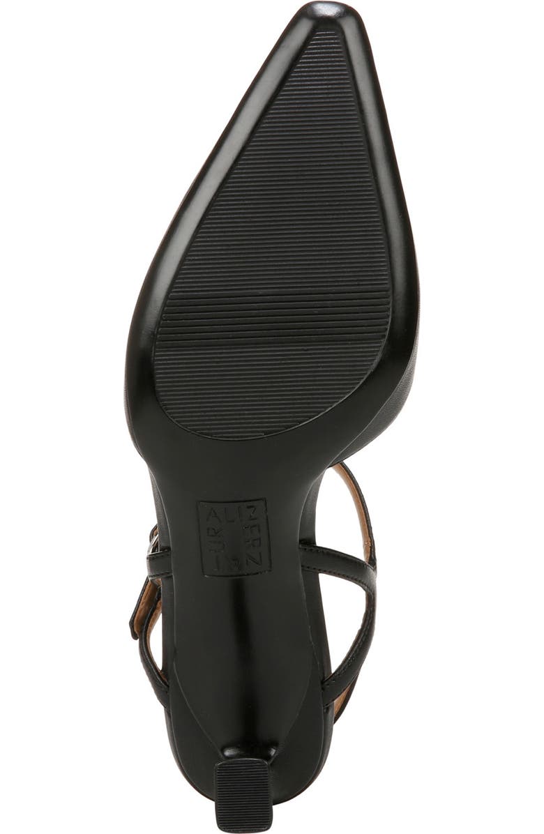 Naturalizer Tara Ankle Strap Pump, Alternate, color, Black