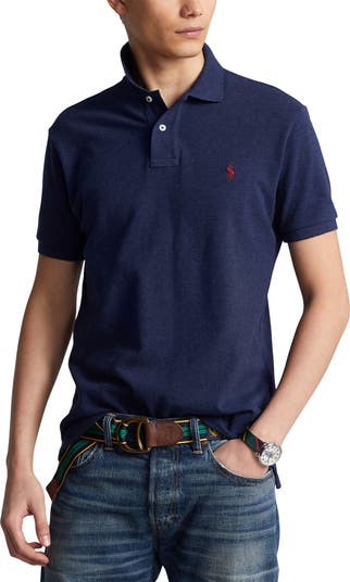 Solid Cotton Polo Shirt