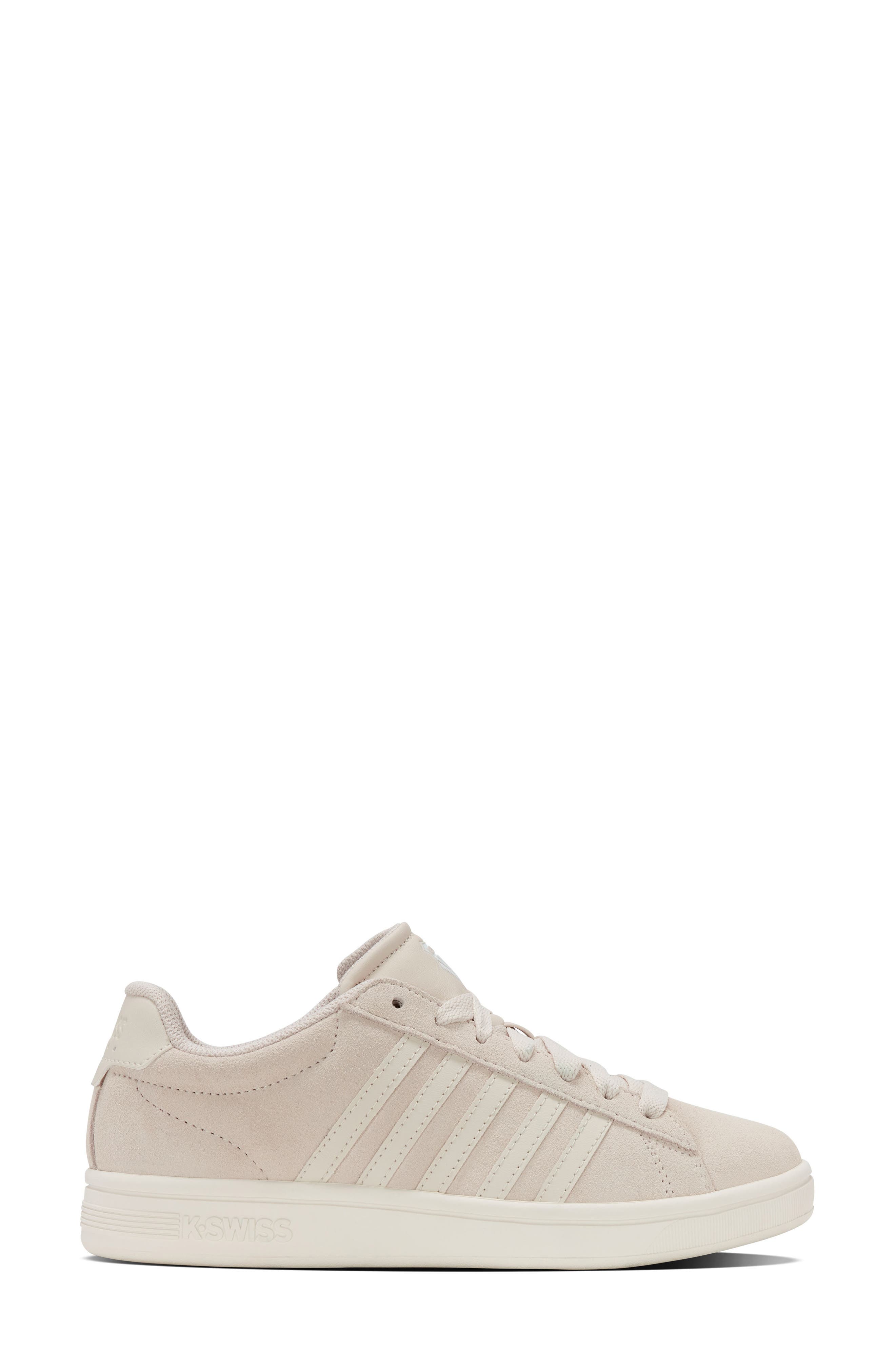 K-Swiss Court Tiebreak II Sneaker, Alternate, color, Crystal Gray/ Jet Stream-M