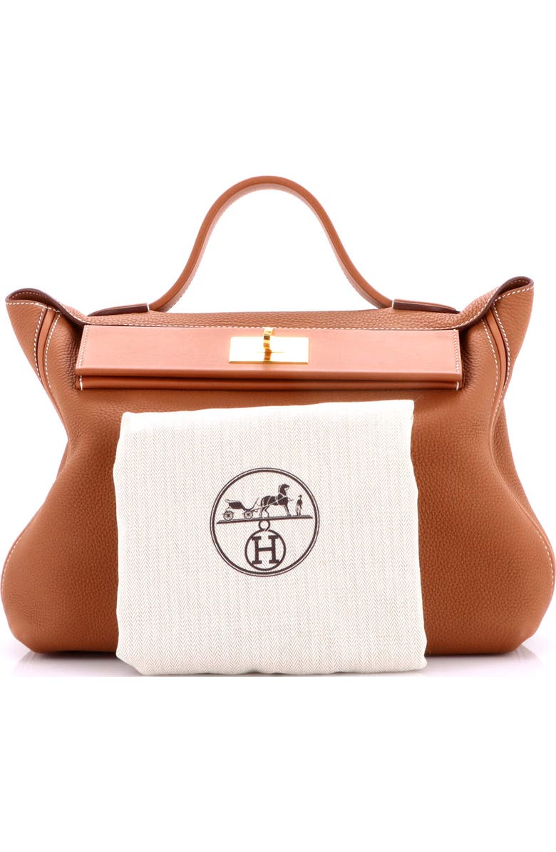 Pre-Owned Hermes 24/24 Bag Togo with Swift 35, Alternate, color, Gold