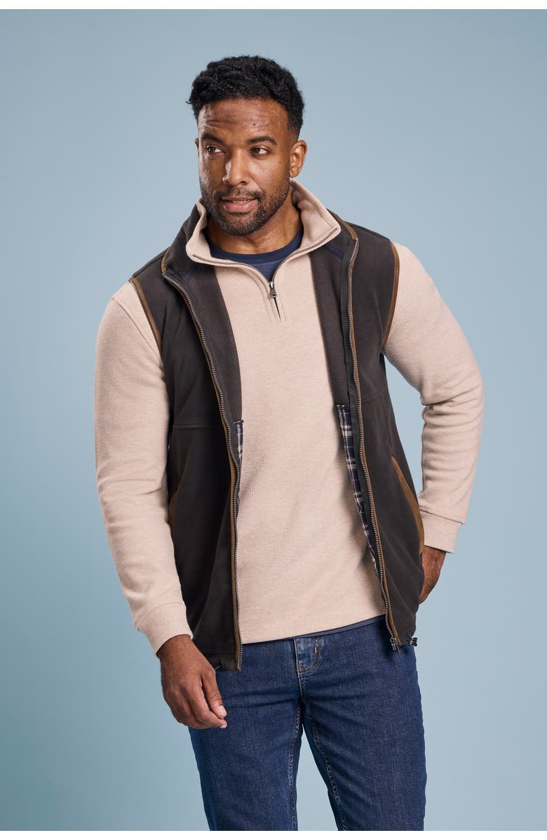 Raging Bull Fleece Gilet, Alternate, color, Slate