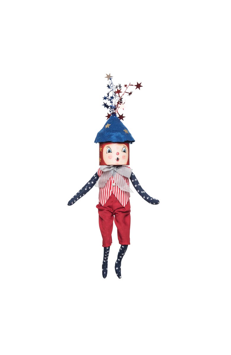 Gallerie II Mister Liberty Doll, Main, color, Red