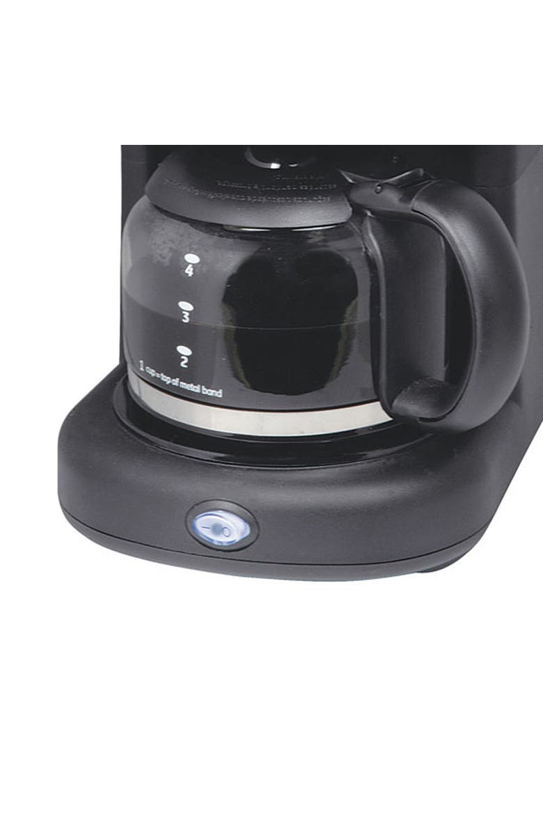 Better Chef 4 Cup Coffee Maker, Alternate, color, Black