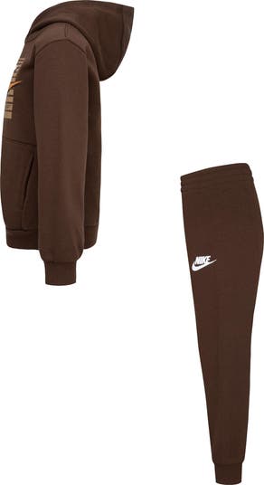 Kids' Gradient Futura Logo Pullover Hoodie & Joggers Set