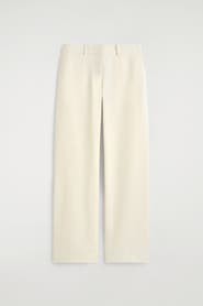 COS Textured Slim Straight-leg Pants
