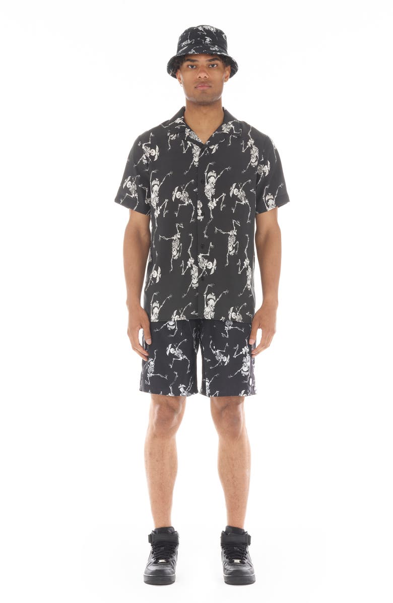 Cult of Individuality Yakuza Camp Shirt, Alternate, color,