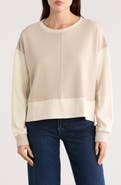 PATRIZIA LUCA Colorblock Sweatshirt