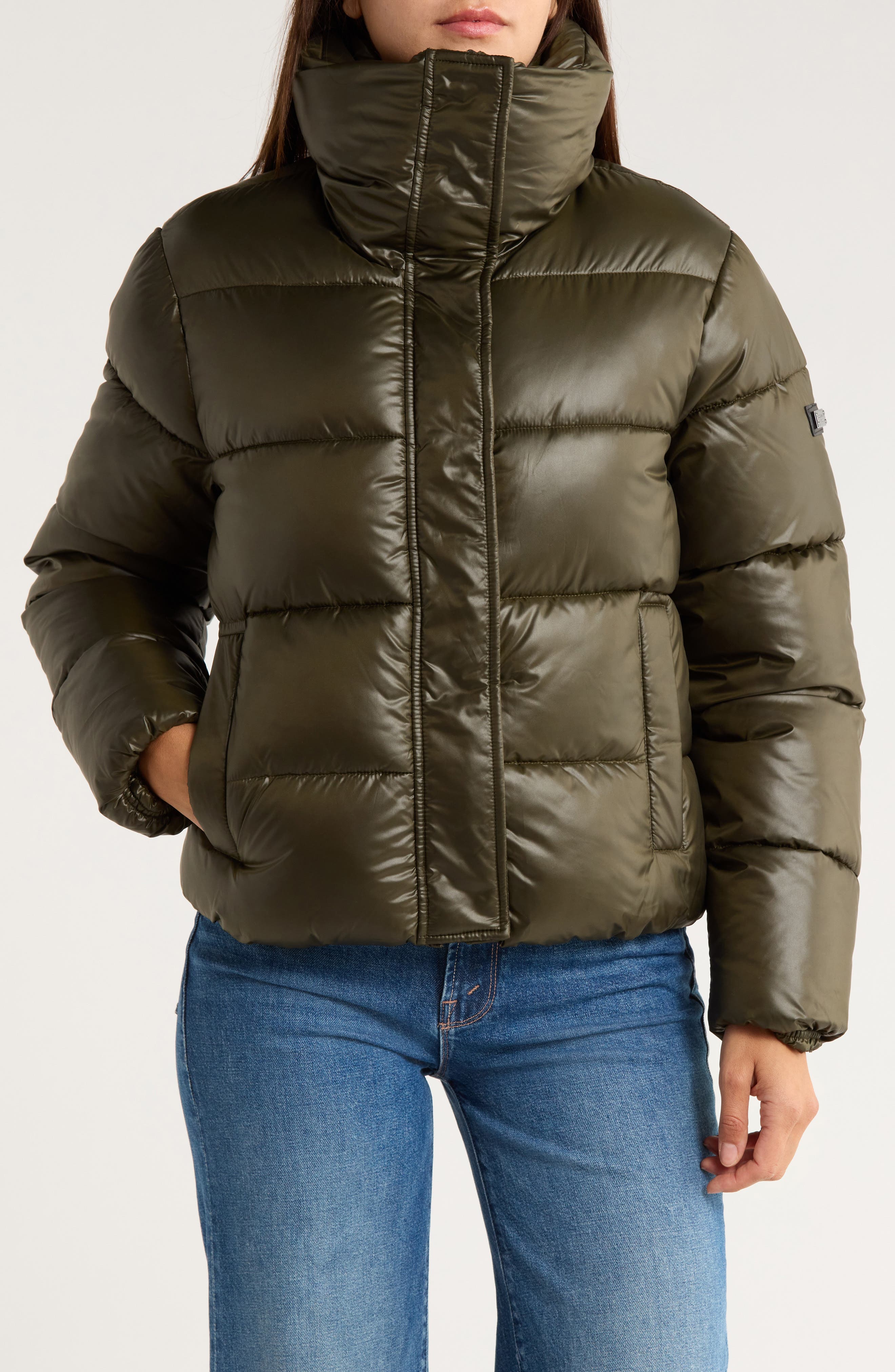BCBGeneration Water Resistant Puffer Jacket