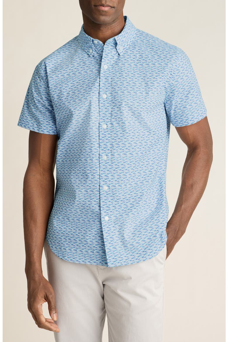 bonobos dress shirt Tech Button Down Casual Standard for Men by - White figuratively. Riviera Short Sleeve Casual Shirt