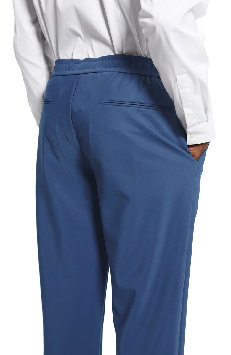 Theory Mayer Precision Ponte Knit Pants, Alternate, color, Deep Atlantic