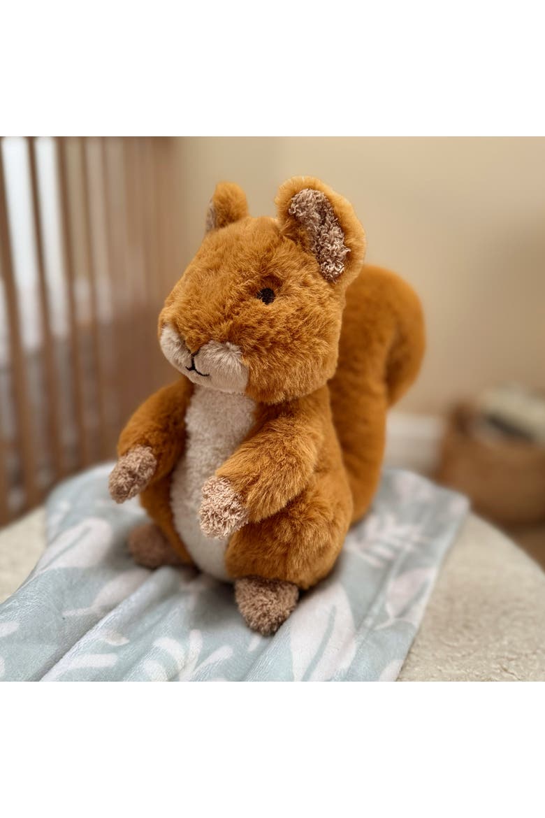 Soft Plush Brown Squirrel Stuffed Animal Toy - Chester, Alternate, color, Brown