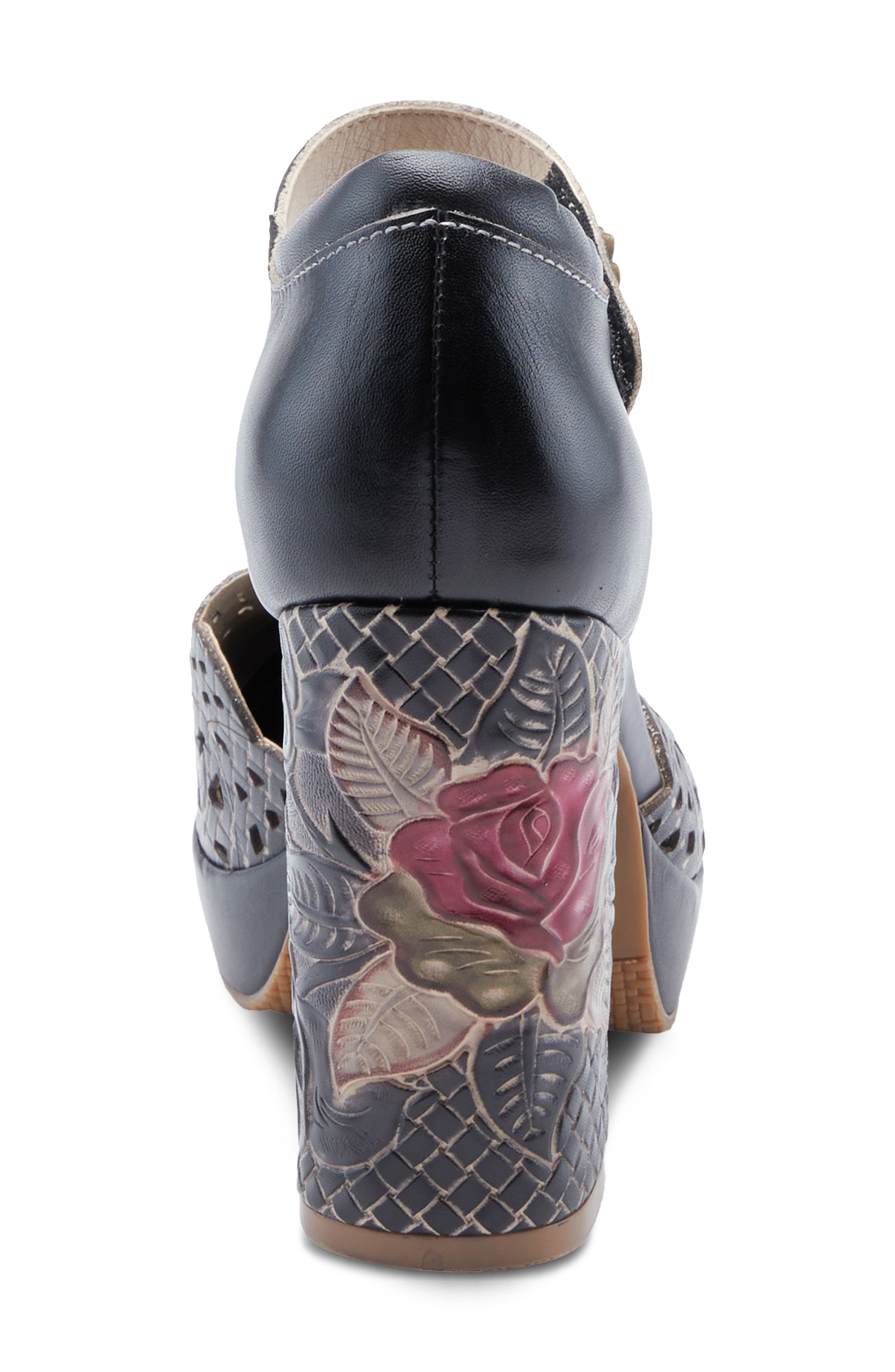 L'Artiste by Spring Step Debbihary Mary Jane Platform Pump, Alternate, color, Black Multi