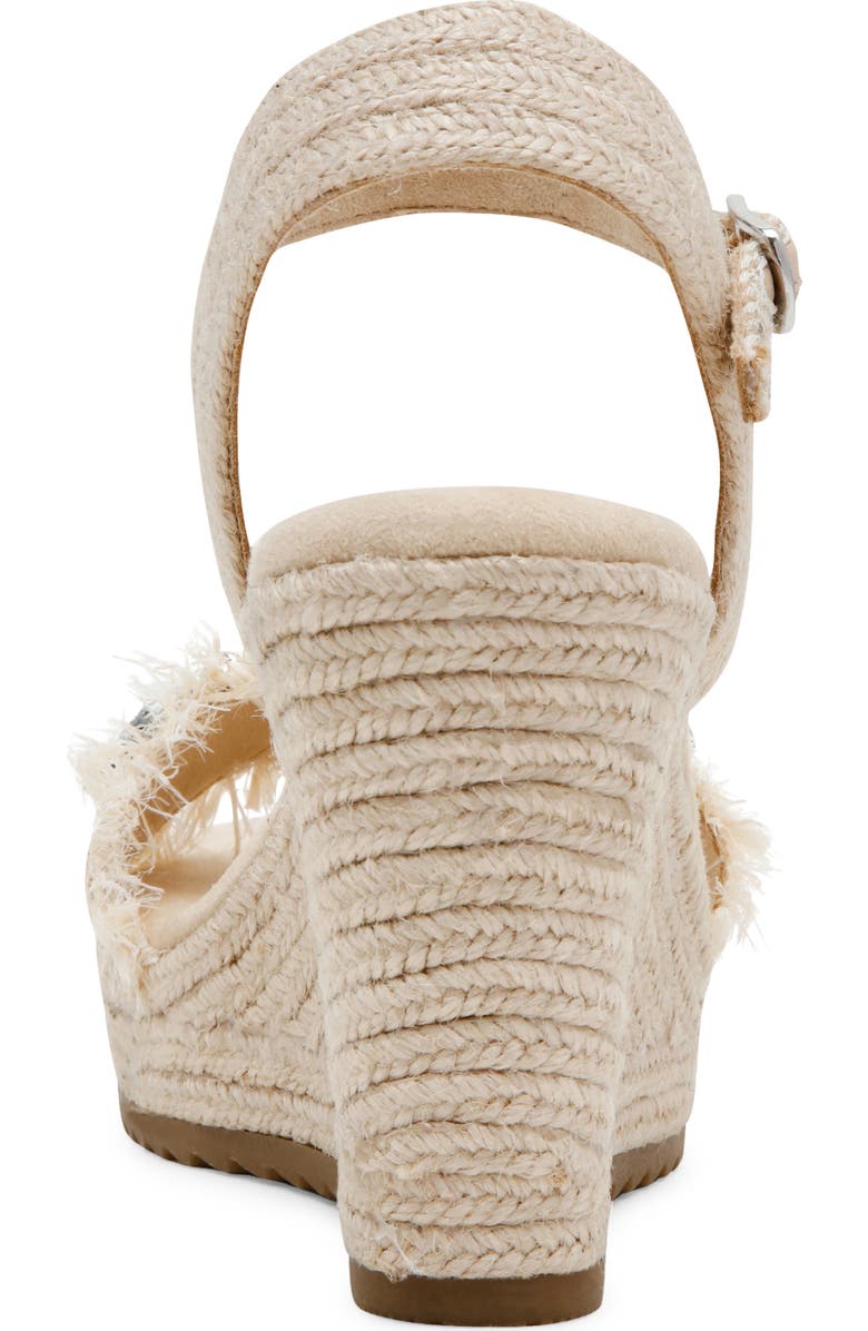 Anne Klein Wilton Ankle Strap Platform Wedge Sandal, Alternate, color,