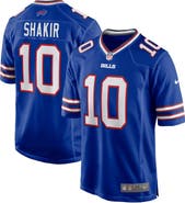 Nike Men's Nike Khalil Shakir Royal Buffalo Bills Game Jersey