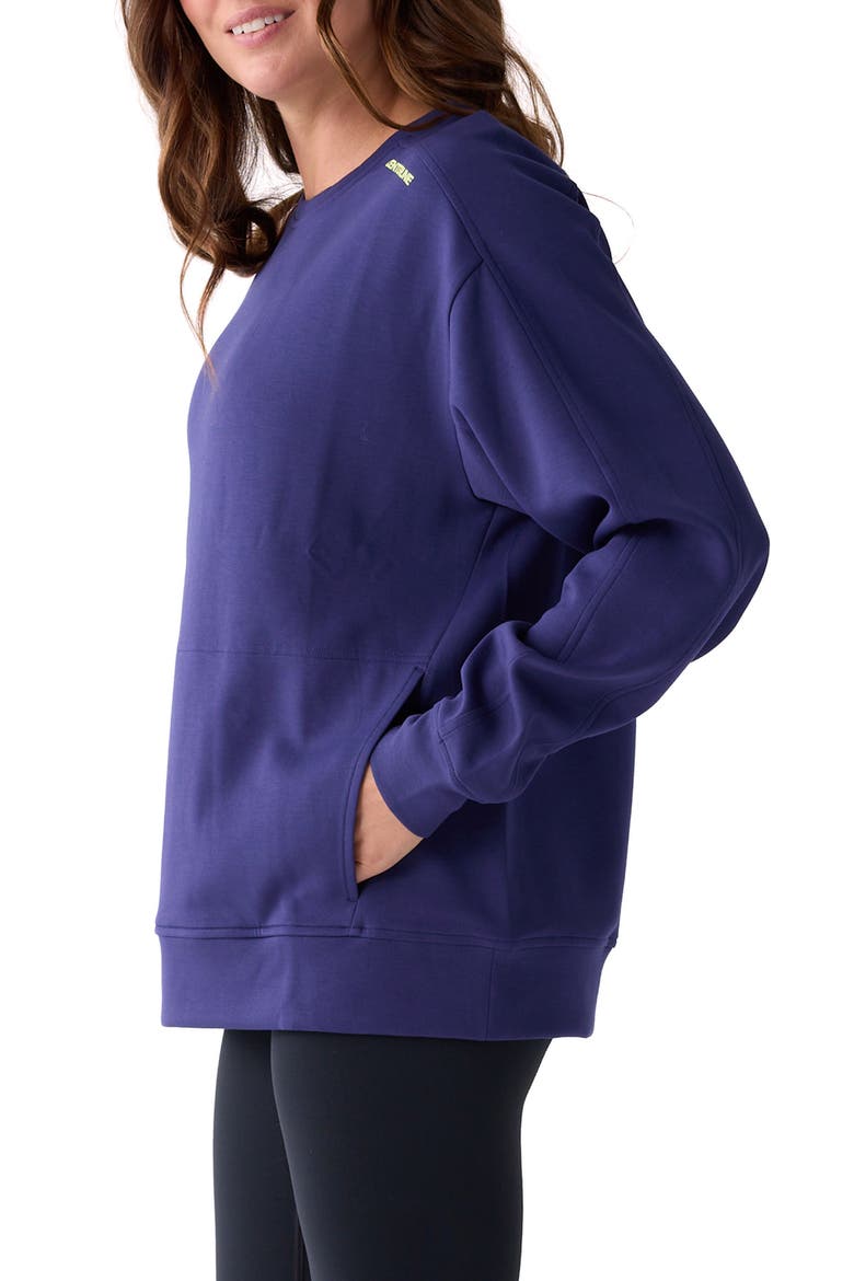 Après Women's Crew Sweatshirt, Alternate, color, Midnight Dusk