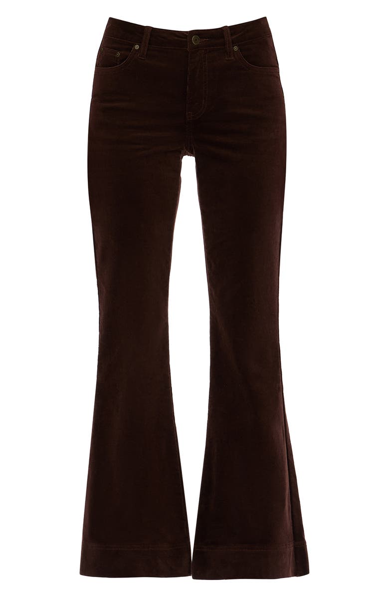 Bayeas Flare Corduroy Pants, Alternate, color, Hazelnut