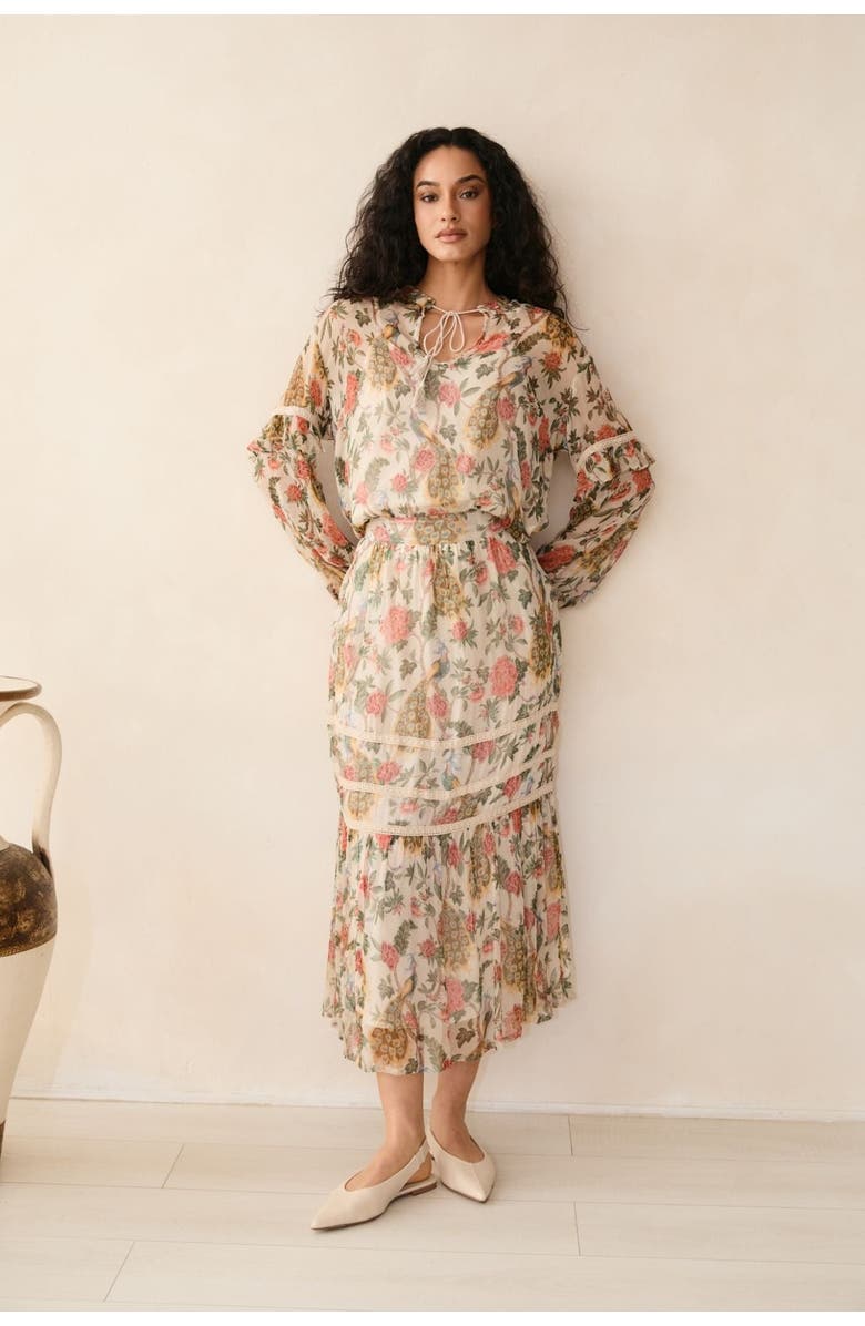 RAISHMA Renee Cream Shirt, Main, color, Cream