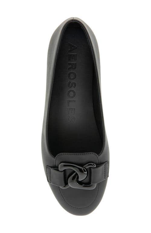 Aerosoles Bell Chain Bit Flat In Black