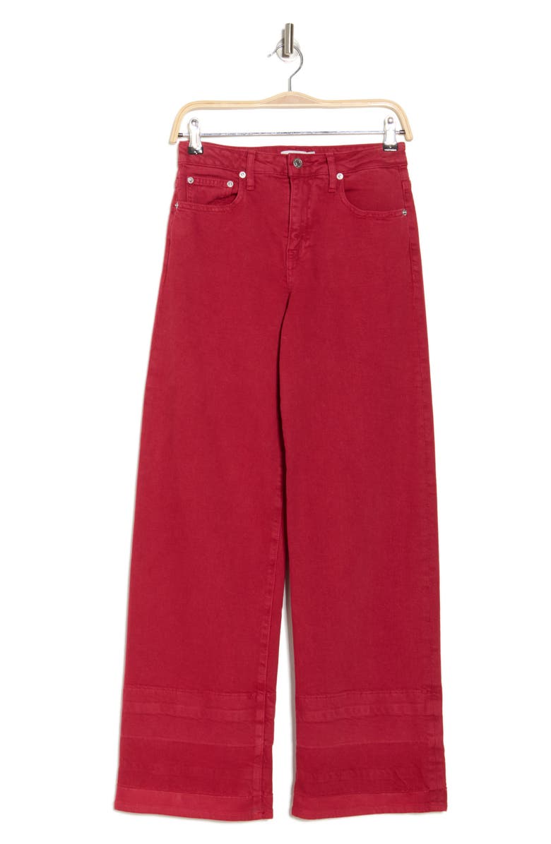 Simkhai Jude Straight Leg Jeans, Alternate, color, Cherry