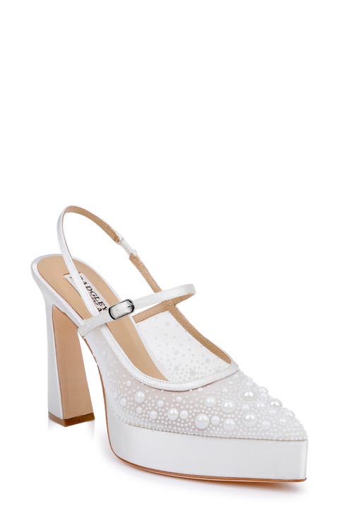 Rhylee Slingback Platform Pump