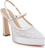 BADGLEY MISCHKA Rhylee Slingback Platform Pump