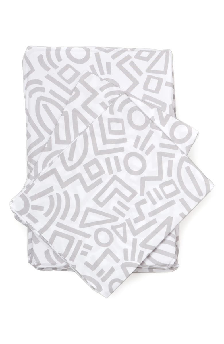 Aelfie Doodle 300 Thread Count Sheet Set, Main, color, 