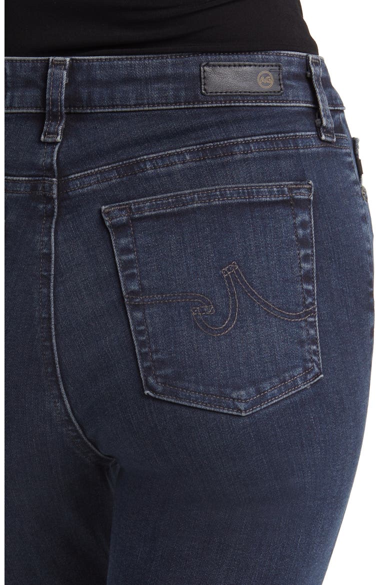 Mari High Waist Stretch Slim Straight Leg Jeans, Alternate, color, EMPIRE