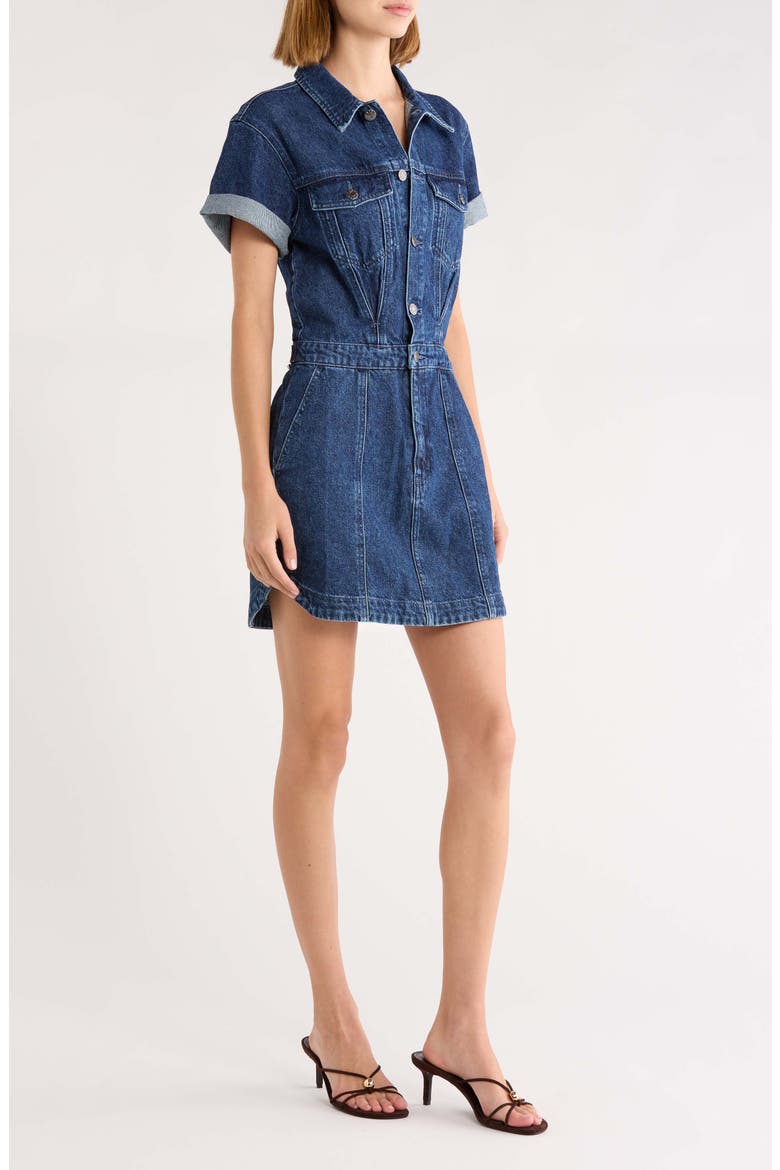 Topanga Denim Dress, Alternate, color, RUSH