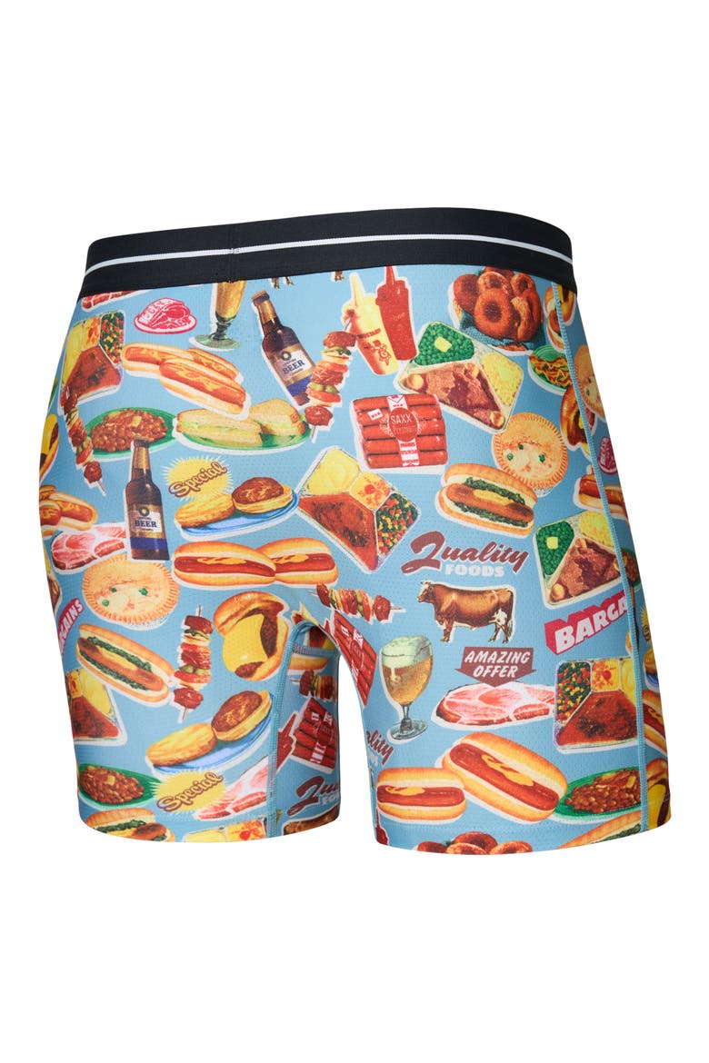 Volt Breathable Sim Fit Mesh Boxer Briefs, Alternate, color, QUALITY FOODS-MULTI
