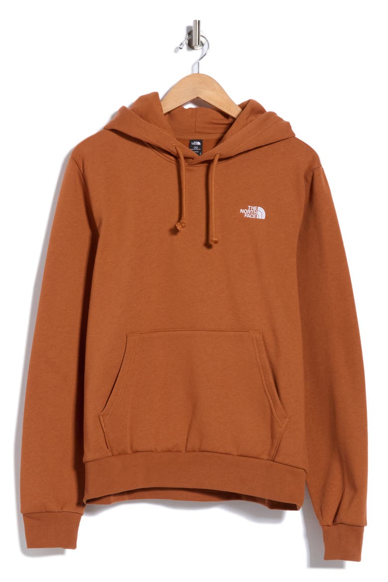 Evolution Simple Dome Hoodie, Alternate, color, BURNT UMBER