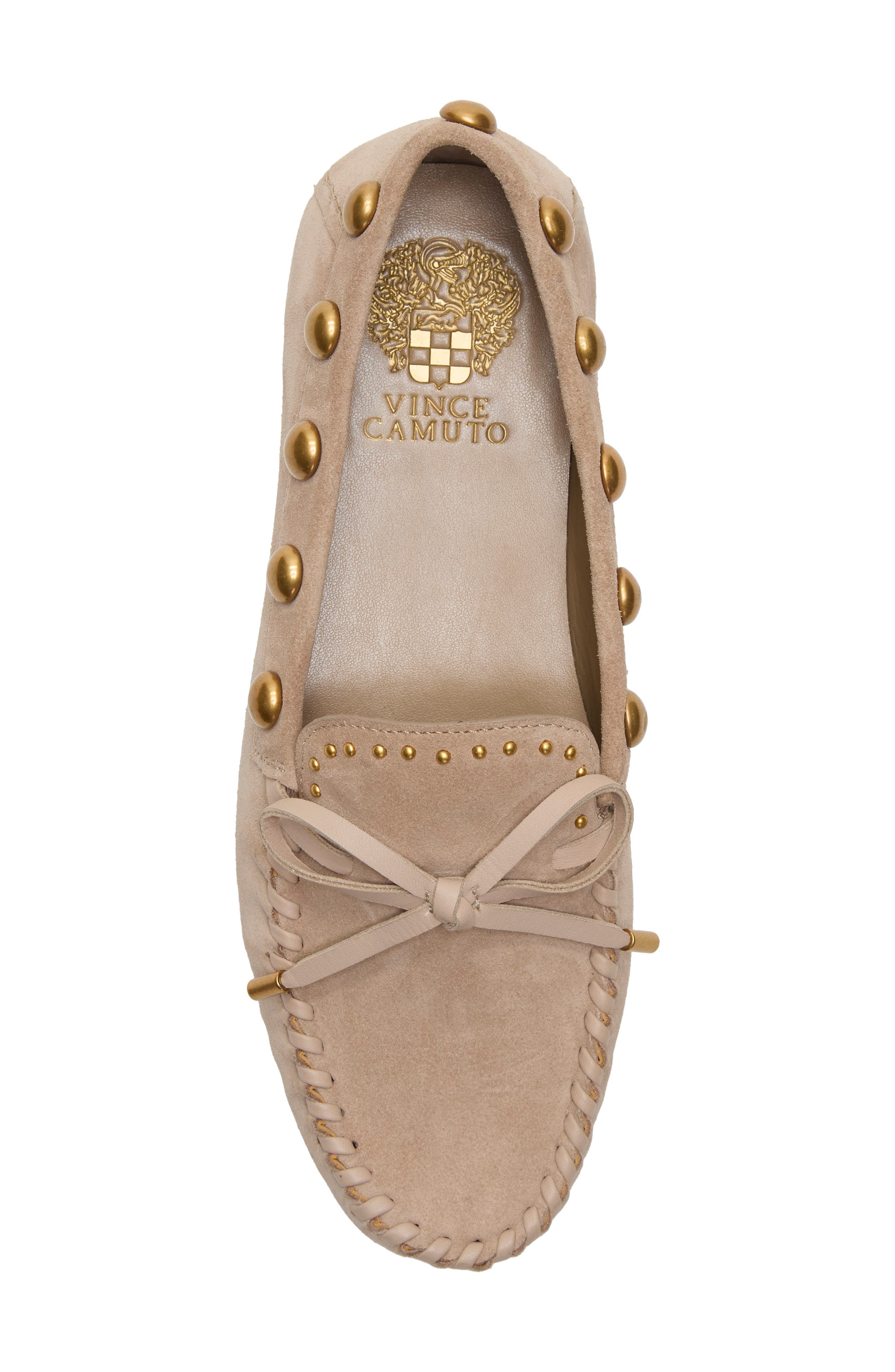 Sennett Studded Loafer, Alternate, color, TORTILLA VERONA